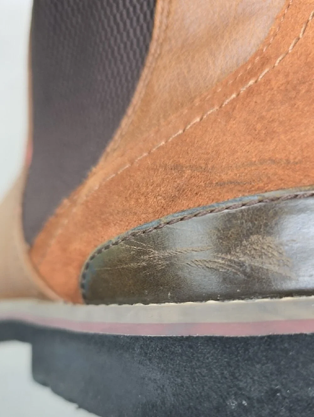 Men's Tan Chelsea Boots - Classic Pull-On Casual 10.5